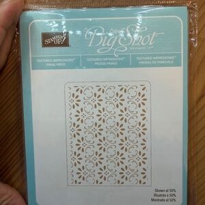 Stampin’ up! Sizzix and Big Shot